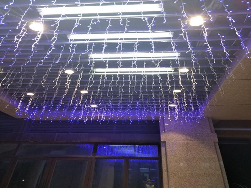 Colorful Waterproof LED Starry Sky String Lights for Outdoor Weddings & Decorations.