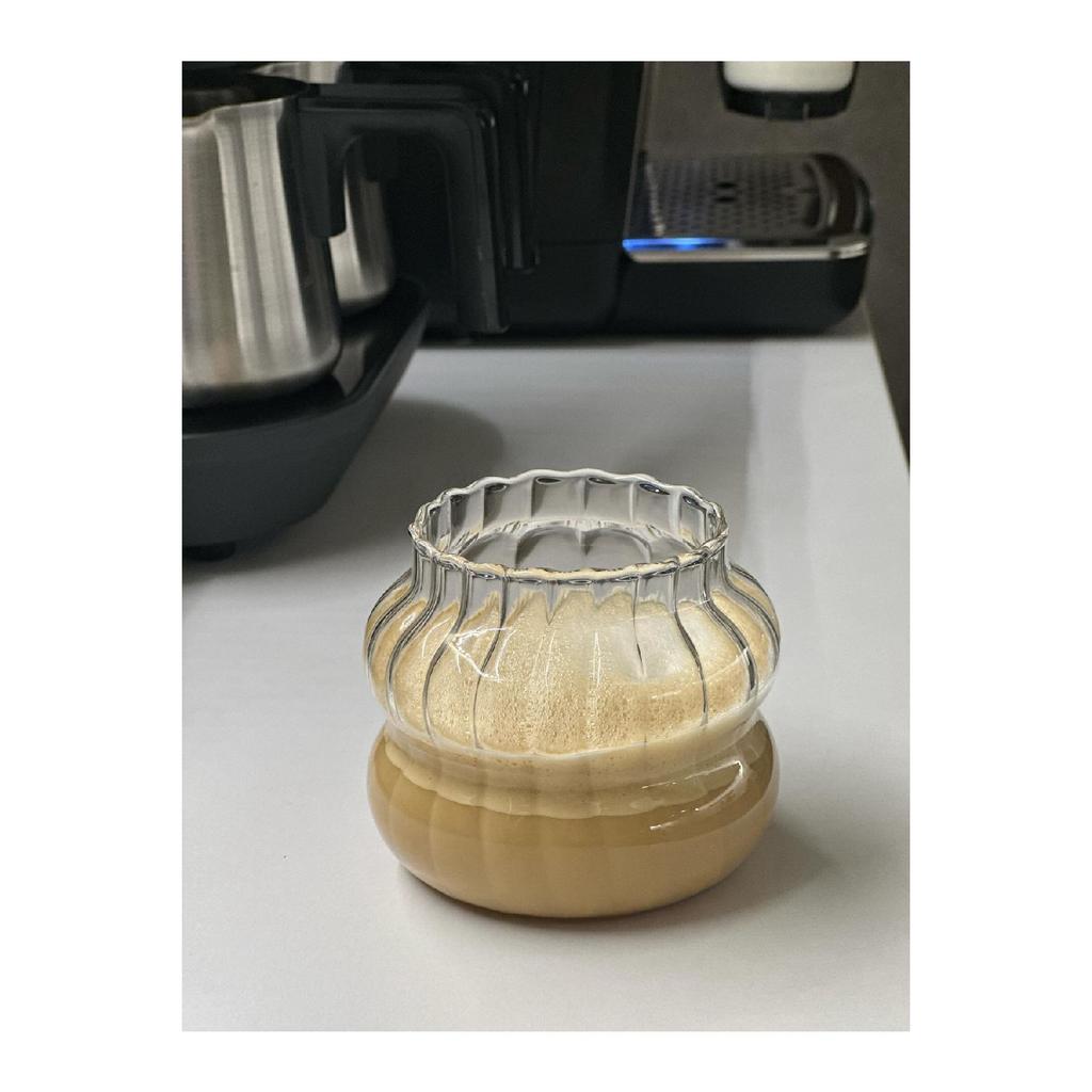 1 Piece Midi Scandinavian Style Heat Resistant Borosilicate Twist Style Glass | Coffee And Presentation Glass