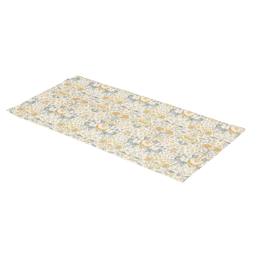 Nishikawa Pillowcase for pillows measuring 63 x 43 cm Morris Gallery Roden cotton Washable stitching Envelope style Made in Japan Yellow PJ91250696430