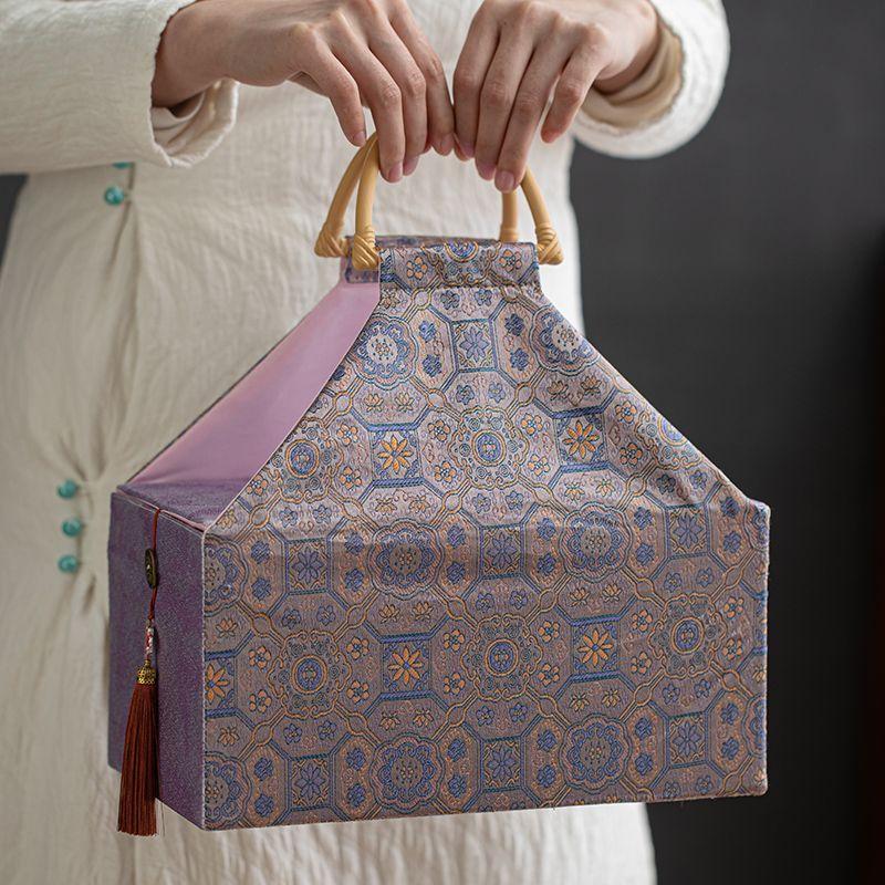 High-End Fabric Gift Boxes, Holiday and Birthday Gift Boxes, Ceramic Jars, Empty Gift Boxes