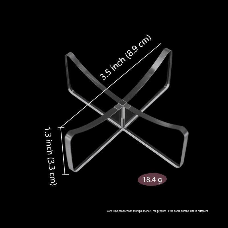 Acrylic Multi-functional Ball Display Stand for Tabletop: Softball, Baseball, Basketball, Football, Golf Holder Base.