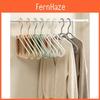 Thickened Plastic Hanger With Nonslip Features For Suit And Shirt Storage