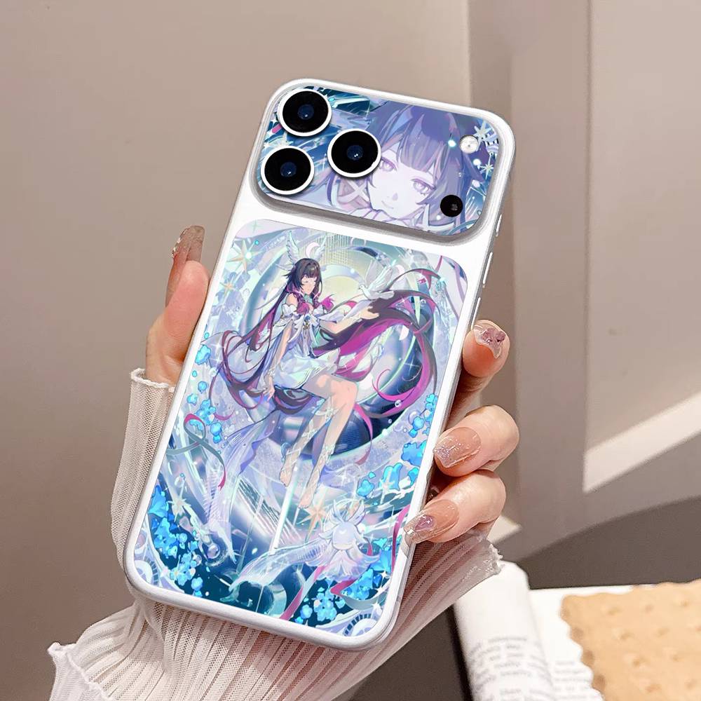 

Genshin Impact Columbina Back Protective Decal Skin Wrap Sticker For IPhone 17 Pro 17 Pro Max iPhone 17 Pro