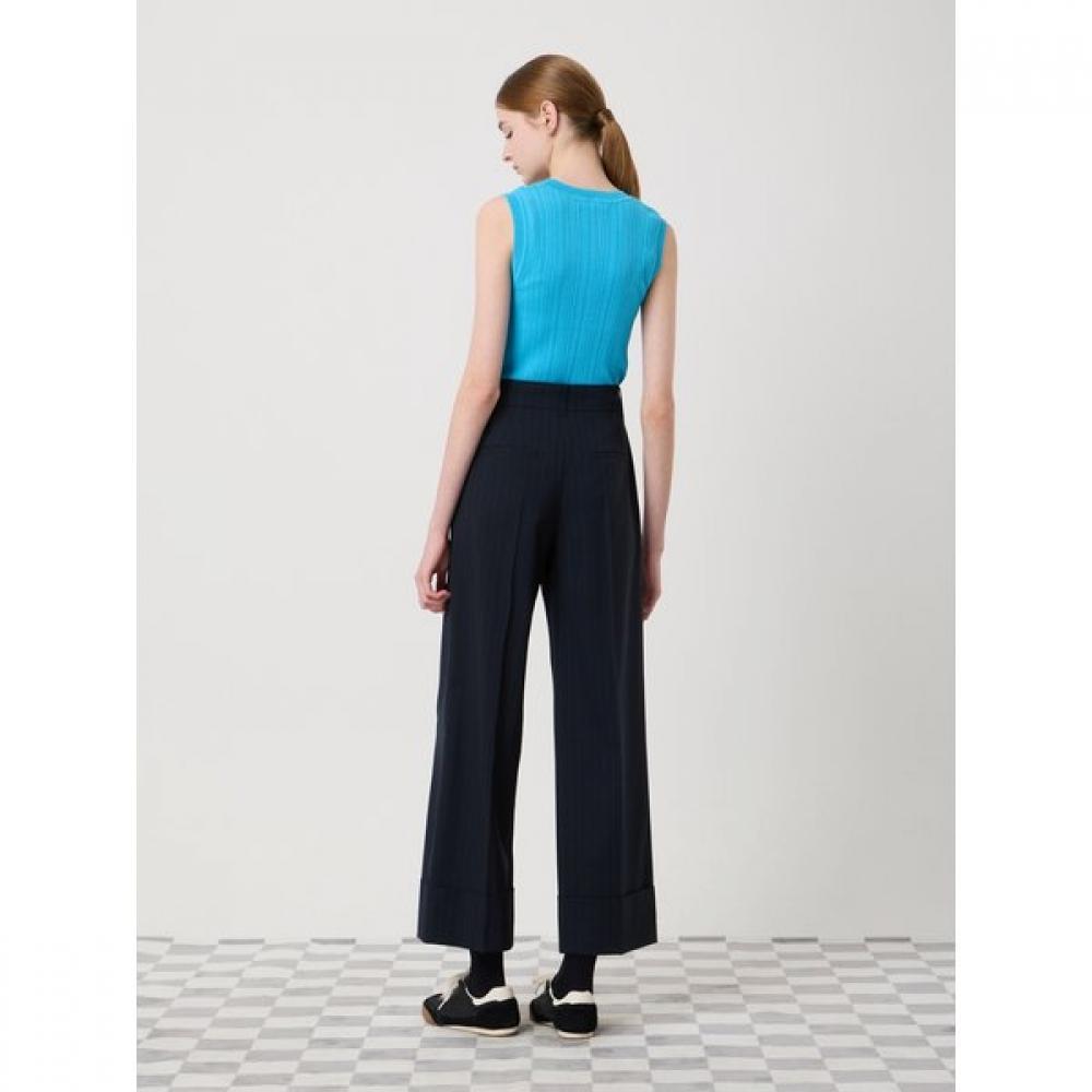 Cc Collect Wool Stripe Wide Pants C251msa203