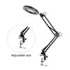 HD30 10X LED zvětšovací lupa Osvětlená lampa s lupou Tříbarevná lupa pro sváření/stolní lampu/péče o pleť