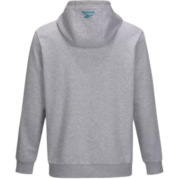 Reebok Comfortable Casual Hoodie Unisex hoodies Light-Gray 24FRM309UGG3