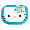 MORIPiLO Sanrio Hello Kitty Cushion 32x23x10cm Character Goods Body Pillow Plush Kaohana Green Morishita 4621607