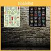 Vintage Colorful Iron Wall Decor Art For Living Room Bedroom Home Decorative Piece