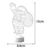 Christmas Decoration Light Table Centerpiece Photo Props Xmas Mas Scene Figurine