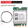 RTL8852CE/AE/BE WiFi 6E 5G Dual-Band Wireless Network Card for Desktop PCs with Bluetooth 5.3