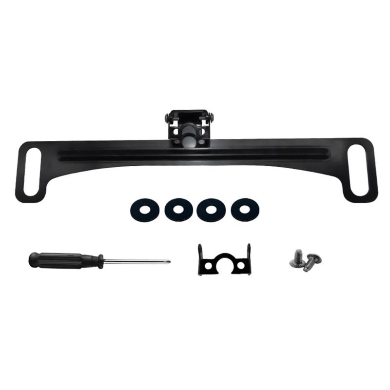 License Plate Bracket Kit for Rear Bracket Repair, Metal Plate Mount with Included Hardware for US Standard Plate