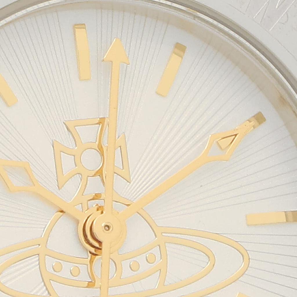 Vivienne Westwood Women's Westbourne Watch, 28mm, Quartz, White Gold, VV092SLSG, Stainless Steel [Parallel Import]