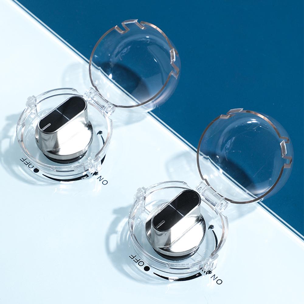 2Pcs Gas Stove Knob Covers for Baby Safety Home Kitchen Kids Child Protection Switch Protector