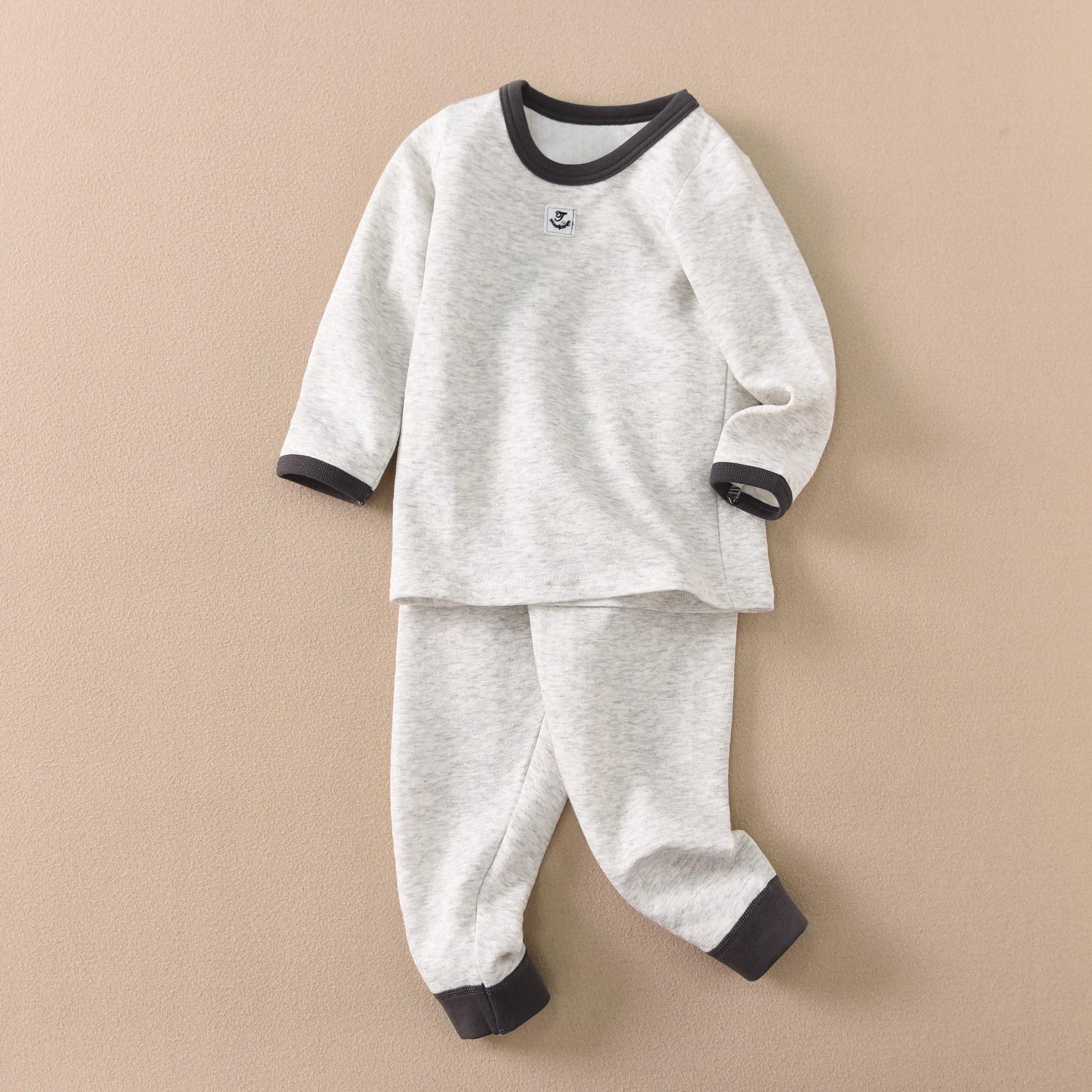 

Boys Warm Autumn Cotton Pants and Underwear Set 140