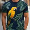 Men's Fashion 3D Printed Men's T-Shirt Round Neck Short Sleeve Trendy Street Wear