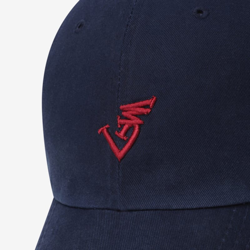 LUVM LOGO VINTAGE BALL CAP_NAVY
