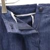 Unused INCOTEX Made In Japan Cropped Pants 40 Navy Blue Men's Used