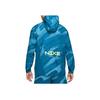 Nike Dri-FIT Sport Clash Hooded Half-Zip Pullover Jacket Men Outerwear Blue DD1724-476