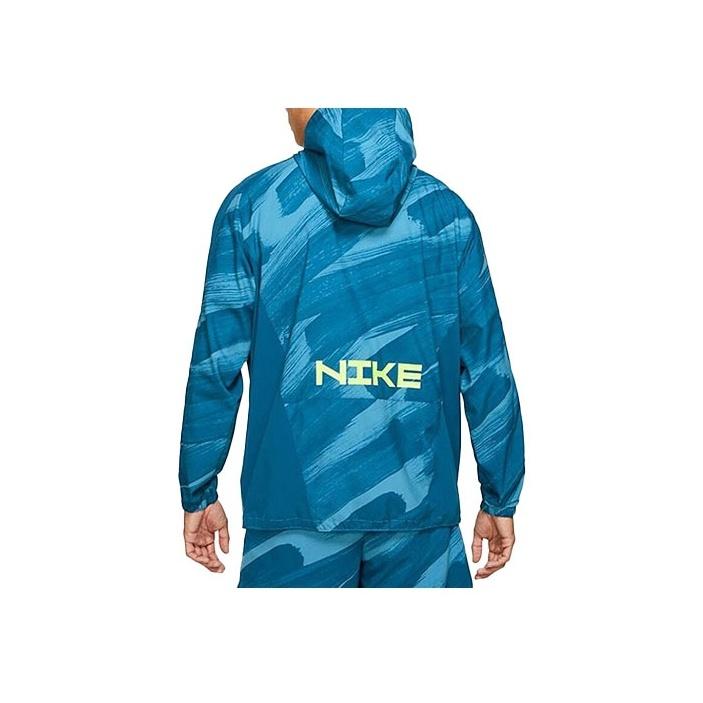 Nike Dri-FIT Sport Clash Hooded Half-Zip Pullover Jacket Men Outerwear Blue DD1724-476