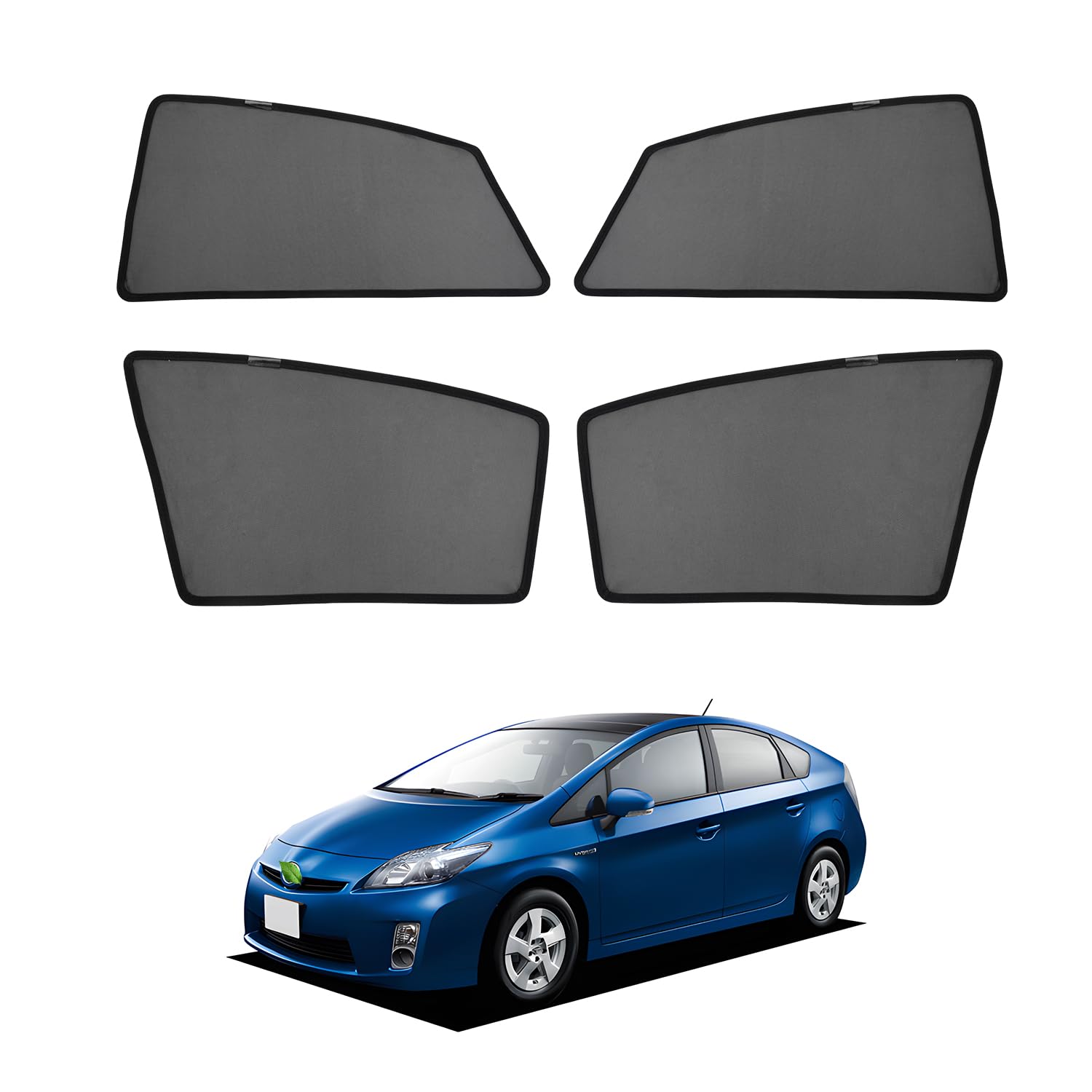 

Cartist 2025 Latest Model Mesh Sunshade for Toyota Prius 30 Series UV Light and Heat Includes Instructions for Easy Interior High-Density чёрный