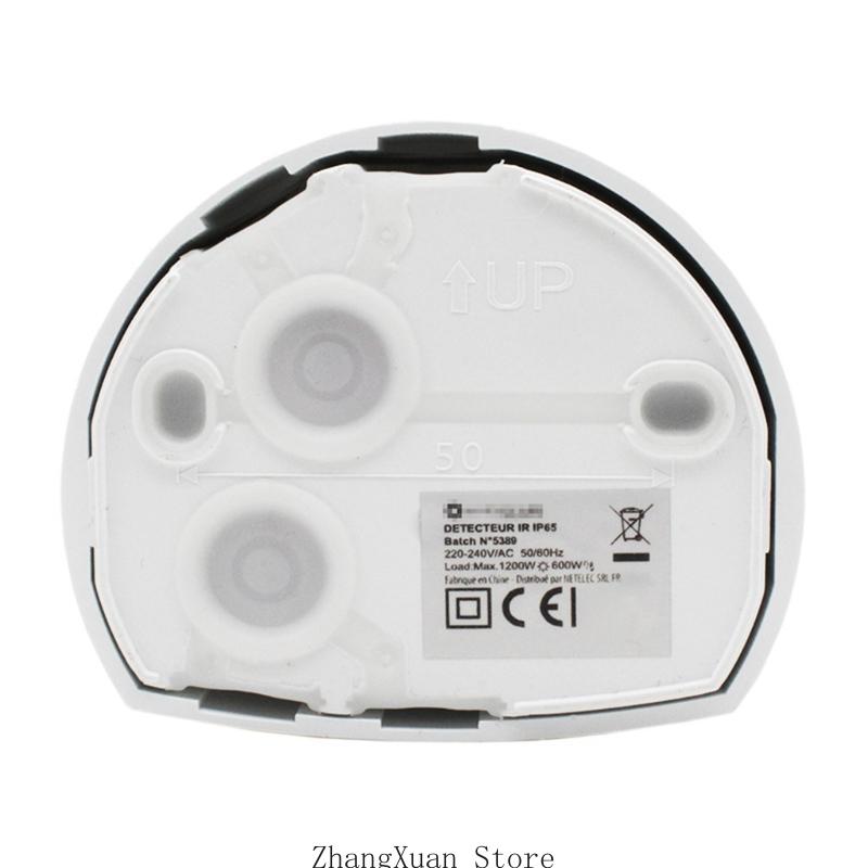 

220V~240v Motion Detector Replacement Outdoor Security Motion Detector Movement Switches Double Probe Motion 3XUF чёрный