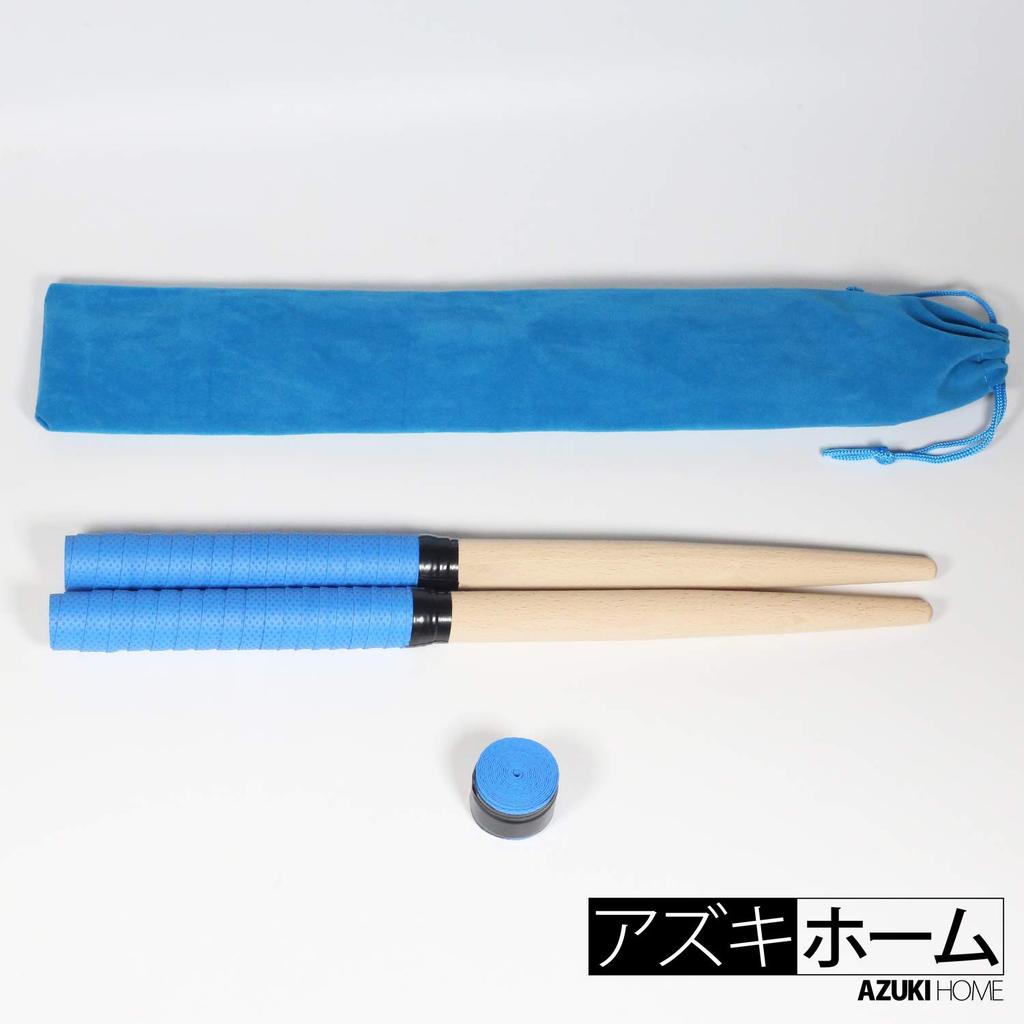 Taiko Drum My Drum Roll Double Stroke Tapered Beginner Set Storage Bag and Replacement (Includes Grip)