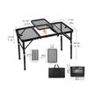 Folding Grill Table Compact Picnic for Camping Backyard Hiking M