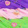12 Pack Fluffy Butter Slime Kit, With 12 Pack Cute Mini Charms, Cute Slime Party Gift, Super Soft and Non-Sticky, Stress Relief Toy for Girls and Boys