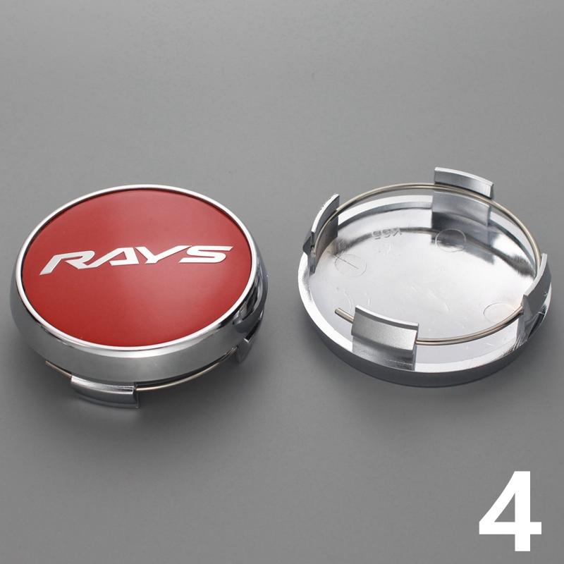 4pcs 65mm/60.5mm clip volk rays wheel center cap car covers caps on wheels enkei racing ssr logo emblem hub cap for rims auto