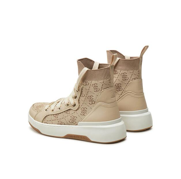 Guess FLPMNN FAL12 Beige Ankle Boots
