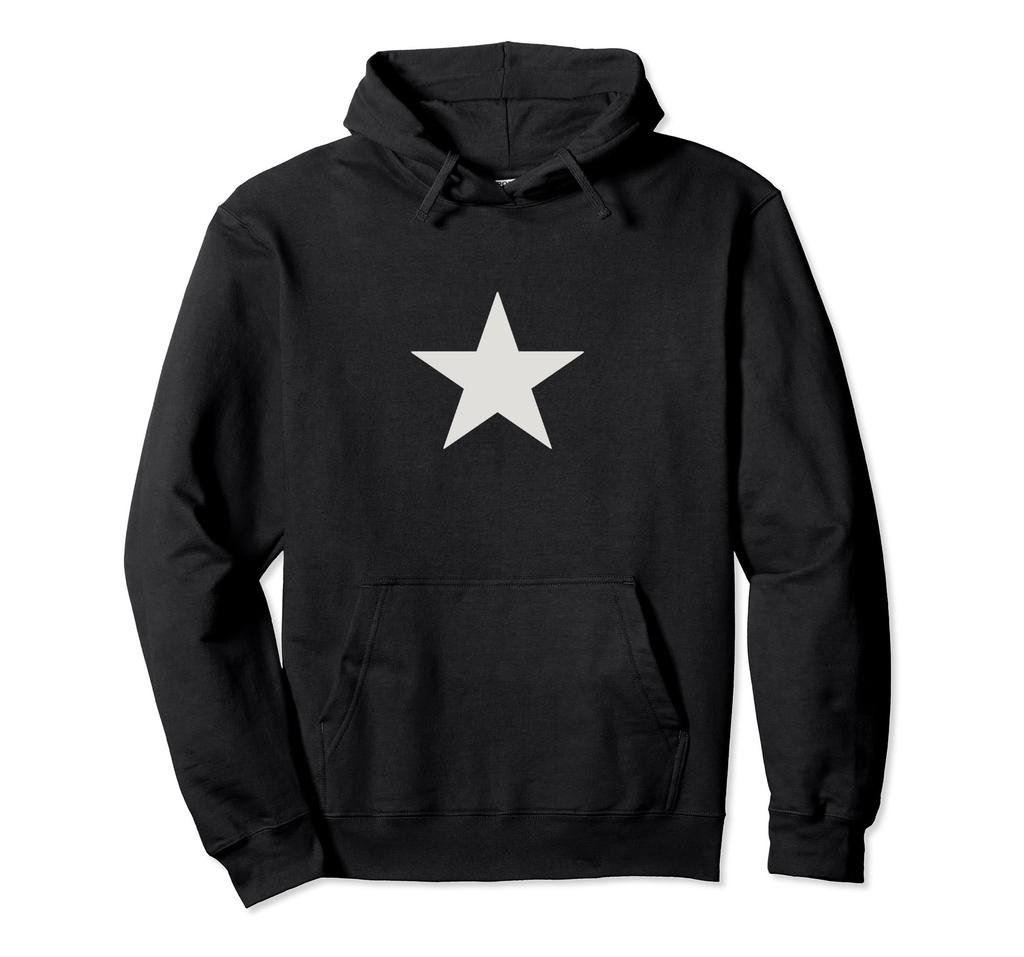 Hooded Sweatshirt for Men and and Rock Stella Pullover Hoodie for and Star-print Women, Stylish, Cool, Cute, Style, Black, Spring, Autumn, Winter.