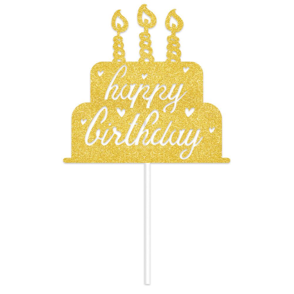 

Украшение Вечеринка День Рождения Торт Карточка для Вставки Плагин с Дизайном с Мелким Блеском Style 10