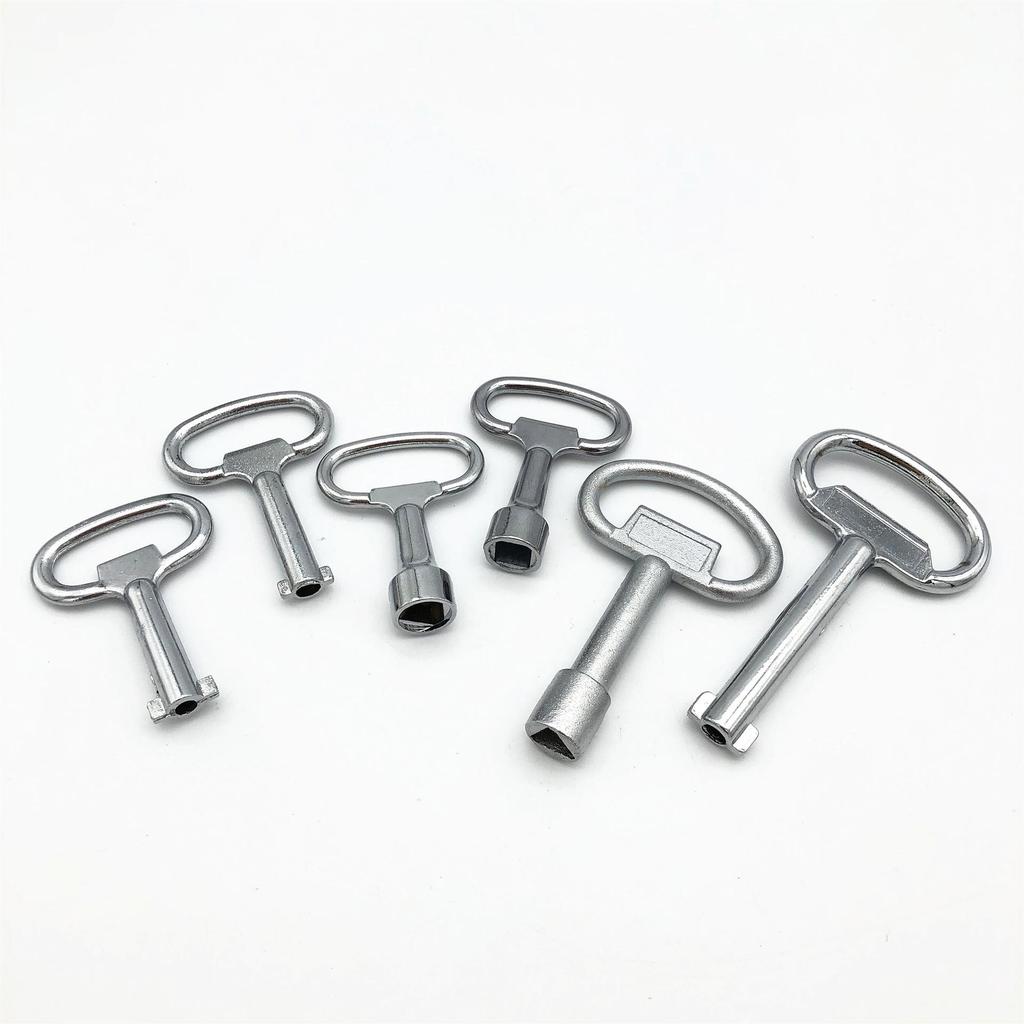 Universal MS705 Key for Triangle & Four-Corner Cabinet, Elevator Door & Water Meter Box Locks.
