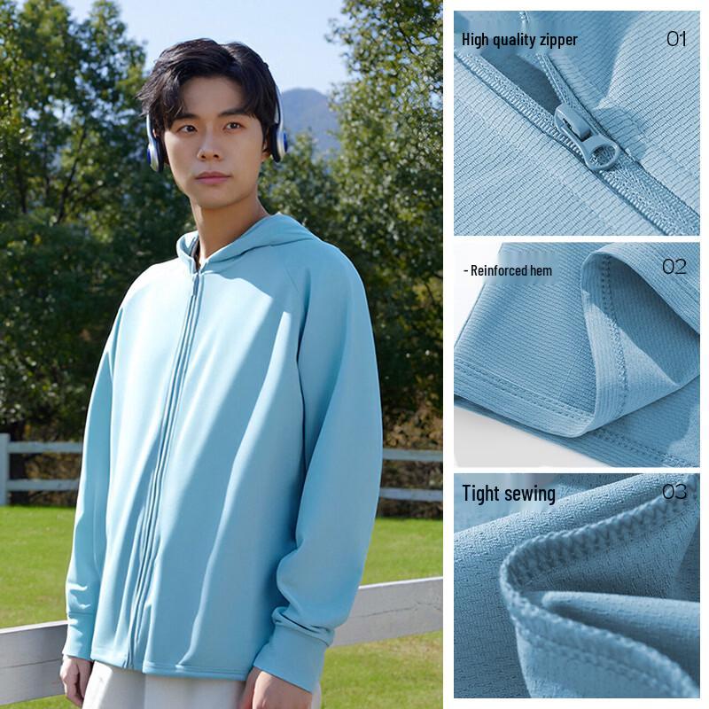 JEANSWEST LIFE Men's Ice Silk UPF50+ Sun Protection Jacket
