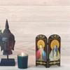 The Virgin of Wooden Ornament Christmas Table Decoration