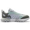 Li Ning Cushioning Slip Resistant Abrasion Resistant Low top Casual Shoes Women's Glacier Gray AZGS034-1