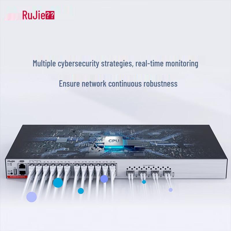 Ruijie RG-S5300-24GT4XS-P-E Layer 3 Managed PoE Switch