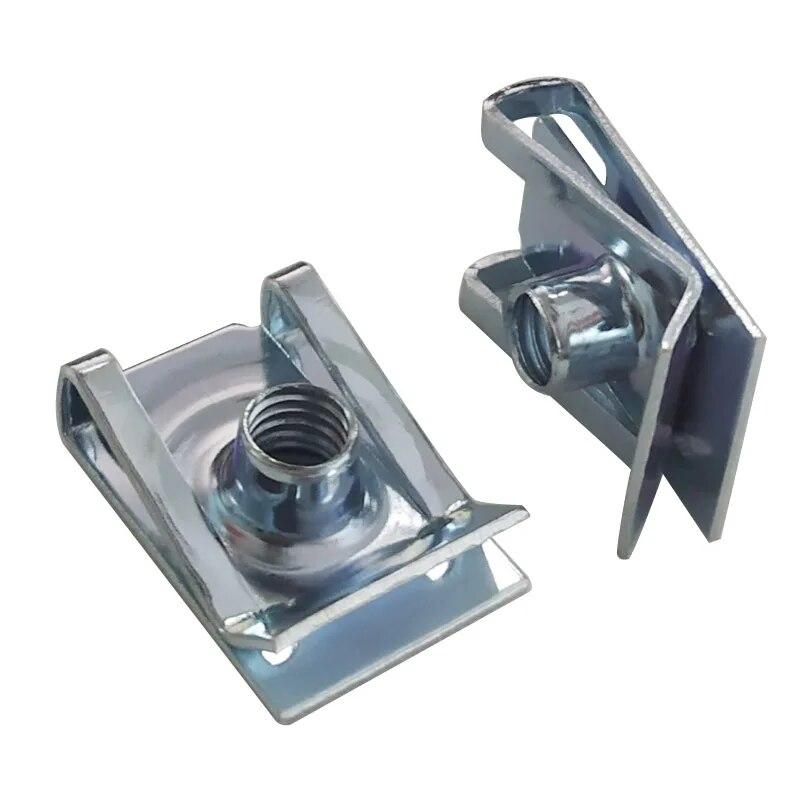 10pcs Motorcycle M8 M6 M5 M4 U Type Clips Thread  Reed Nuts For Cbr 600 Rr S1000xr Vfr 800 Vtec R1150rt Screw S1000rr 2022