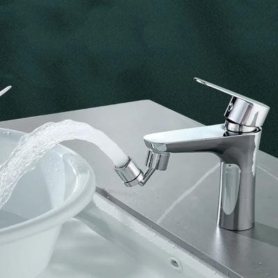720° Universal Rotation Faucet Sprayer Head Adaptor Washbasin Faucet Extender Aerator Splash-Proof Bubbler Nozzle Kitchen Tap