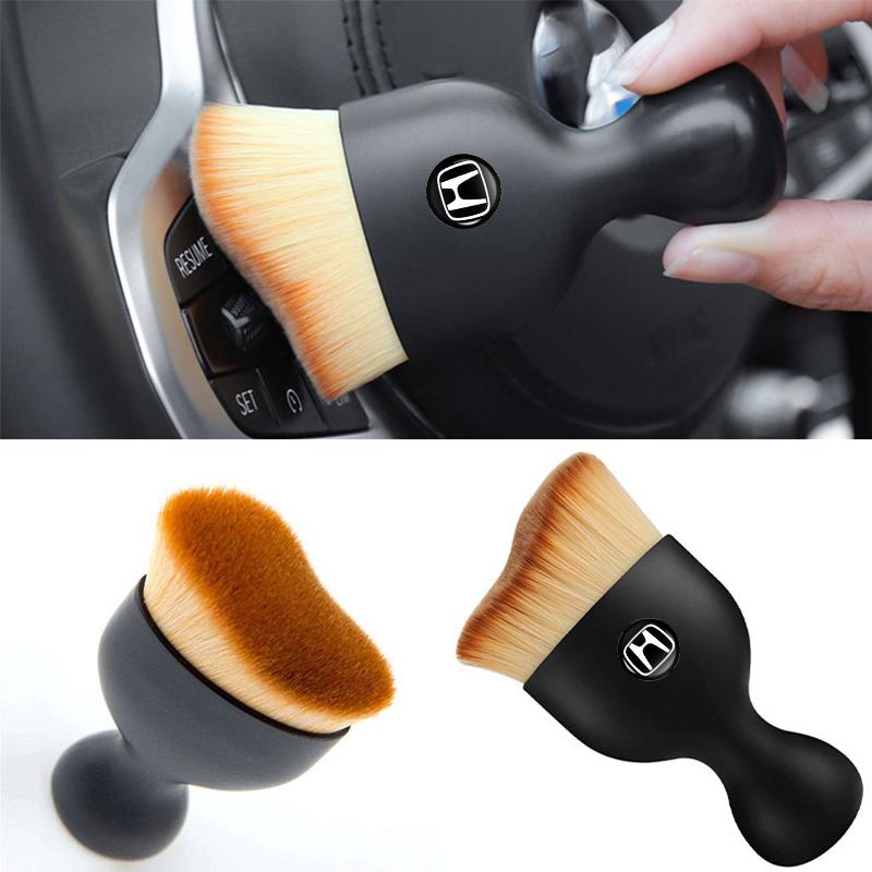 Car Cleaning Tool Soft Brush Dust Remover Interior Accsesories For Honda Civic Fit Accord Odyssey City Pilot Jazz CRV HRV Legend Ahp256