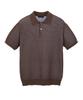 Jilseutyueoteunyuyogmaen Two-Tone Collar Knit - Dark Brown (Jnsw6B502W3)
