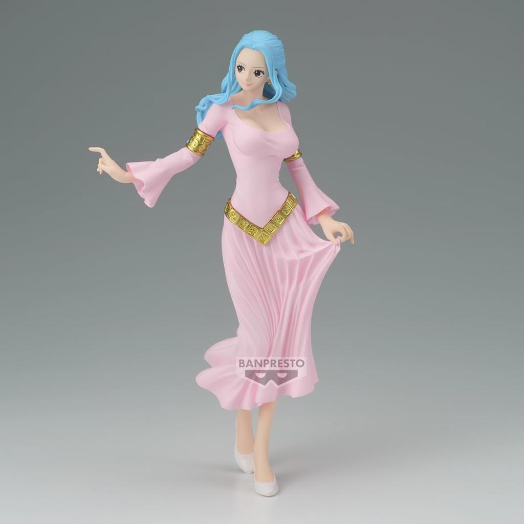BANPRESTO Nefertari VIVI II One Piece Collectible Action Figure - Glitter & Glamours 23cm - BP28590P Multicolor Optimal for Anime Fans