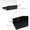 Aluminum Alloy Living Room Floating Shelves No Drilling Bedroom Decoration Wall Shelves Bathroom Storage Rack