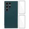 WANLONFENG RB3 Series For Samsung Galaxy S24 Ultra Case with 2Pcs Screen Film Precise Lens Hole Soft TPU Phone Back Cover