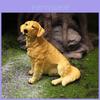Harz Golden Retriever Hundefigur Gartendekor Geschenk für Tierliebhaber und Heimdeko