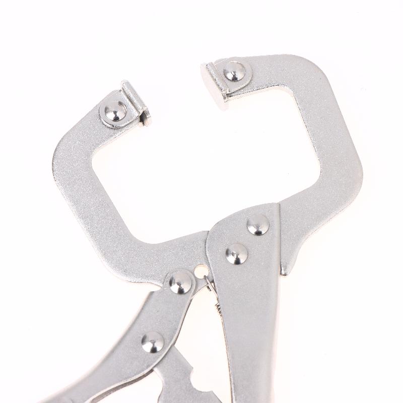 Metal C Clamp Vise Grip Locking Welding Pliers Wood Tenon Locator Tool Tools Herramientas De Mano Ferramentas Man