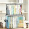 Wasserdichte Faltbare Buch-Organizer-Box Transparent BPA-Frei für Schüler Klassenzimmer Schreibtisch Buchaufbewahrung