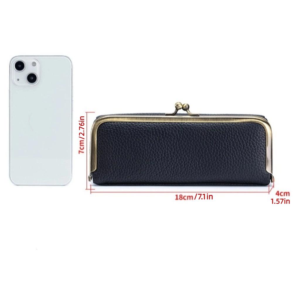 Genuine Leather Glasses Boxes Holder Luxury Automatic Closing Eyewear Organizer Multifunctional Spacious Eyebrow Pencil Case