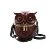 Crossborder Trend Pu Womens Shoulder Bag With Owl Embossed Box Design For Daily Use