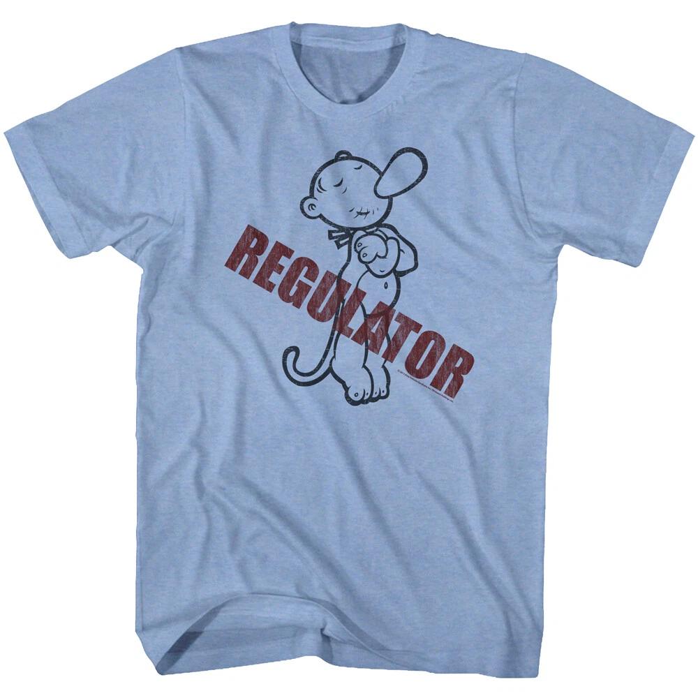 Popeye The Sailor Man Cartoon Regulator Eugene The Jeep Men s T Shirt XL